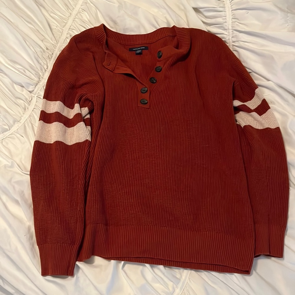 American Eagle Button Up Sweater